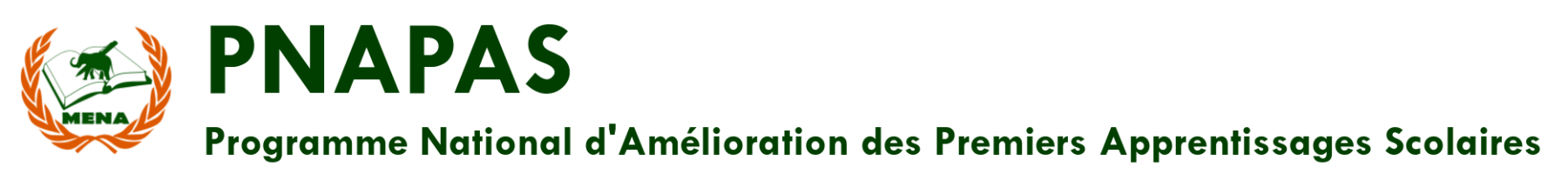 PROGRAMME NATIONAL D'AMÉLIORATION DES PREMIERS APPRENTISSAGES SCOLAIRES